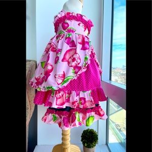 Mia Bambina Co. Boutique summer Fruity pants Set